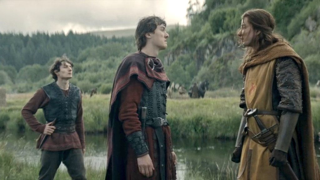 edsangui's tweet image. &quot;Aegon Targaryen não é um verdadeiro rei.&quot;

o moleque só teve alguns segundos mas fez HISTÓRIA