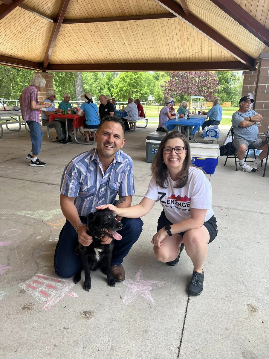 ShadMurib's tweet photo. The JeffCo Dems are the gold-standard for how to turn a red county blue with amazing results. Such a great delegation working hard for everyone.
Loved coming down the hill this AM to talk about how we're gonna beat Trump like a drum + get Ds elected to local seats *everywhere* https://t.co/U4nGvyxV09
