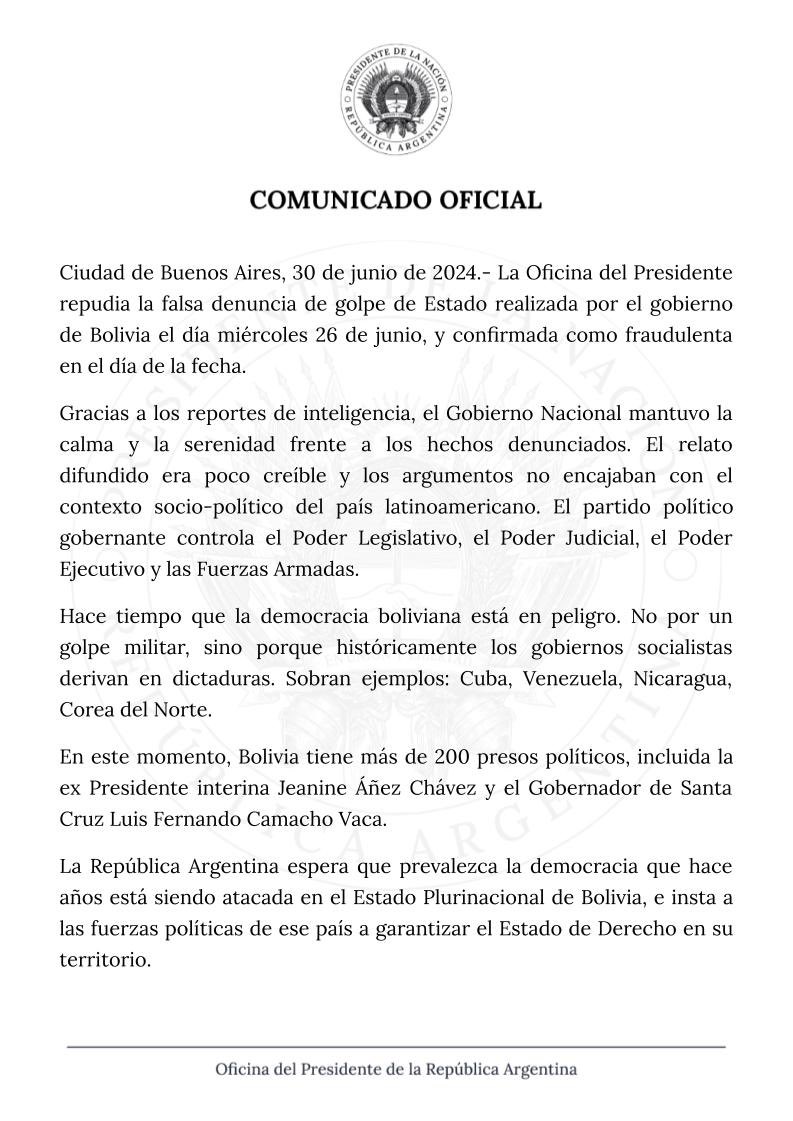 Oficina del Presidente (@oprargentina) on Twitter photo 