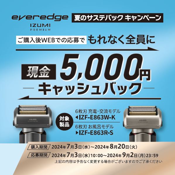 【中古】Maxell IZUMI マクセルイズミ everedge 6枚刃 20231003160939_102_.jpg
