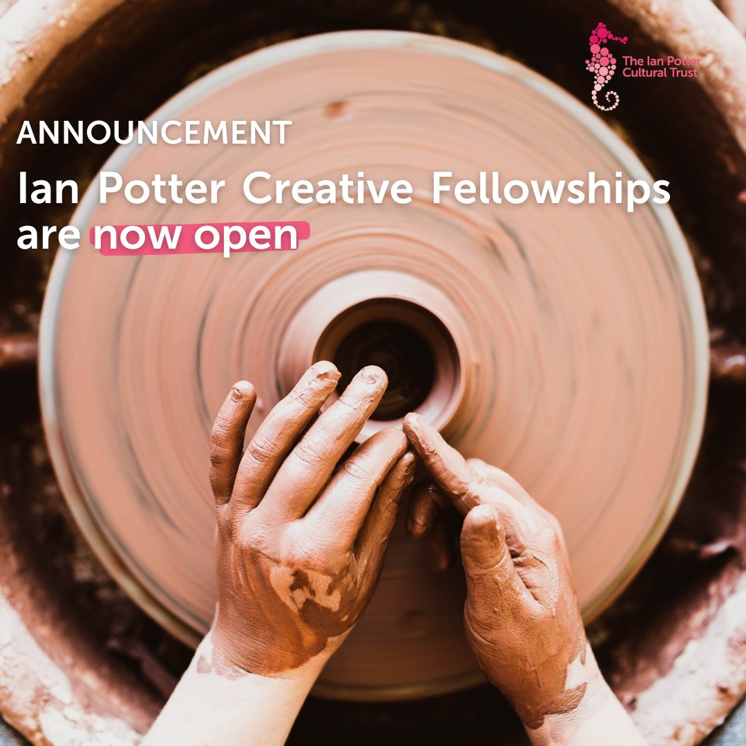 Nominations are now open for Ian Potter Creative Fellowships. We will award two Fellows annually for unrestricted, tax-free grants of $200,000 paid over two years. 

Closes Sunday, 25 August 2024 at 11.59PM AEST.

💻 More info: ow.ly/Enom50SqxK3