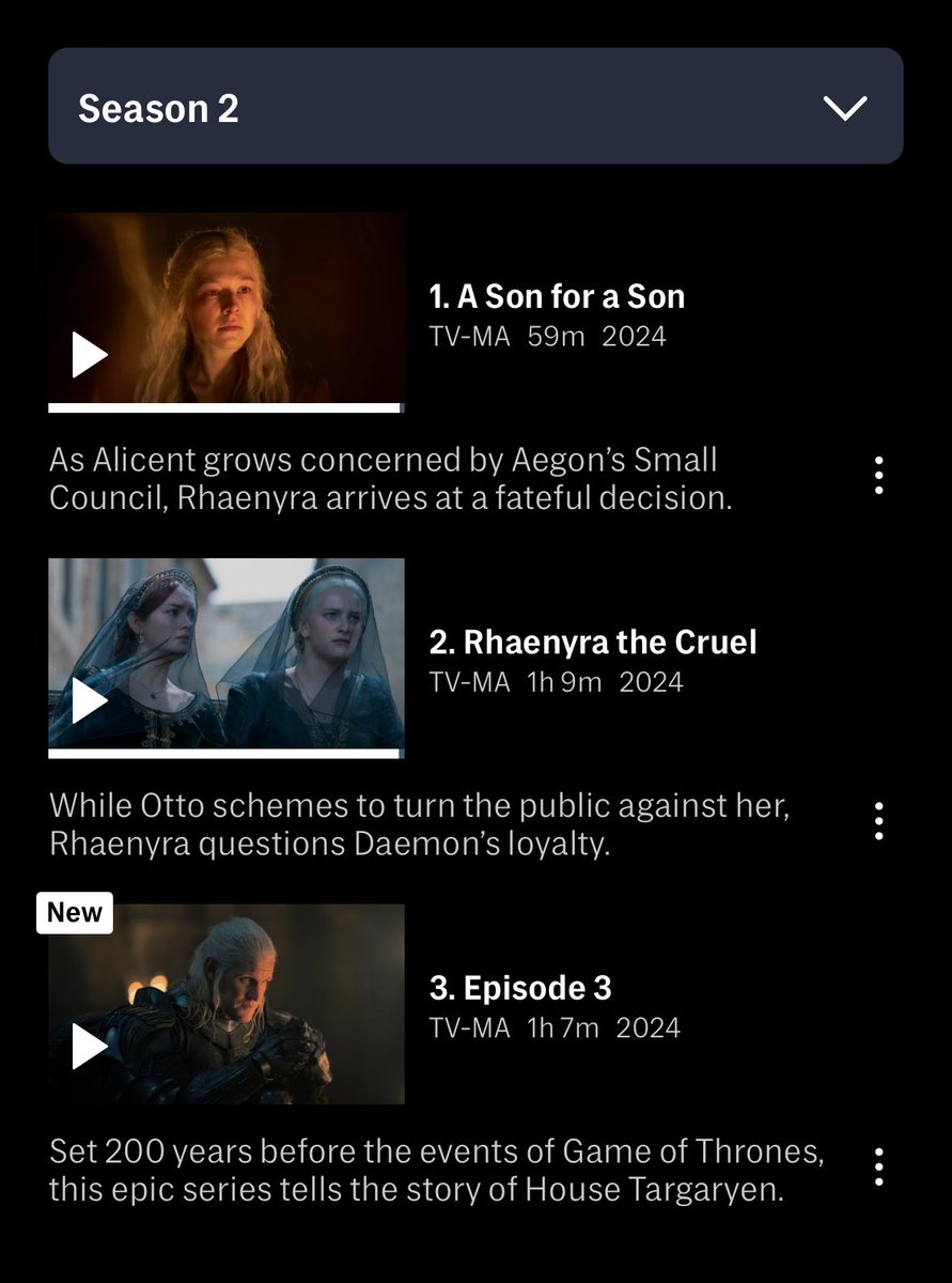Logan_Moore72's tweet photo. Did House of the Dragon post the wrong description for episode 3? 
#HouseOfTheDragon #HBO https://t.co/UKTd8gqrBK