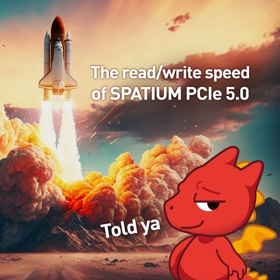 msicomputerjp's tweet image. まだSSDをPCIe 5.0にアップグレードしていませんか？

PCIe 5.0の詳細はこちら🔗msi.gm/SSD_PCIe5

#MSIssd #SPATIUM #SSD