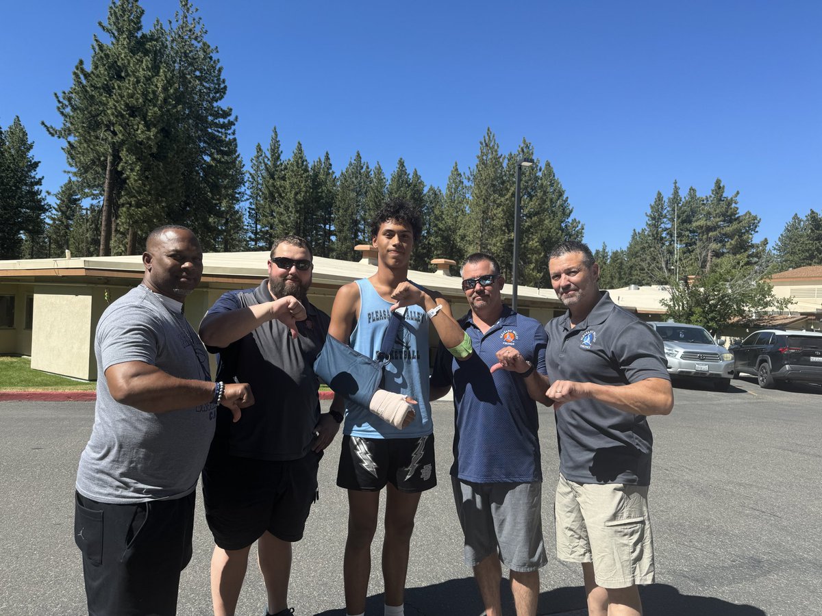 VikingCoachK's tweet photo. Pv Boys B-ball concluded their summer  basketball w a fun tourney in South Lake Tahoe.Lots of growth and improvement in the last 6 weeks in preparation for next year. Ty boys and coaches for your commitment and dedication. Look forward to next season! Get well Keith! https://t.co/L5rjveTLSG