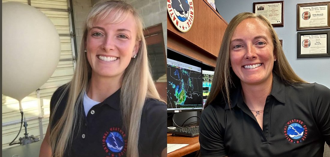 Today marks 10 years with the National Weather Service. 
Atlanta—&gt;Seattle—&gt;Shreveport