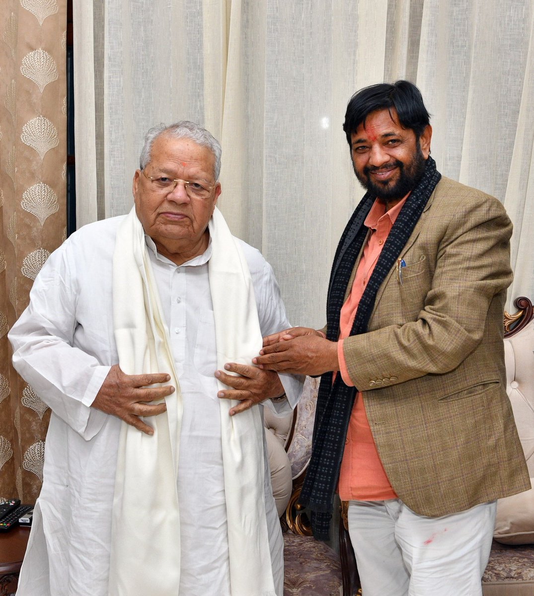 राजस्थान के महामहिम राज्यपाल आदरणीय श्री कलराज मिश्र जी आपको जन्मदिन की हार्दिक बधाई।
ईश्वर से आपके उत्तम स्वास्थ्य एवं दीर्घायु जीवन की कामना करता हूं।
<a href="/KalrajMishra/">कलराज मिश्र (Kalraj Mishra)</a>