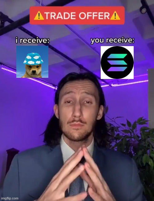 DogWifClouds's tweet photo. THE ONLY WAY https://t.co/f6xBTjqAJy