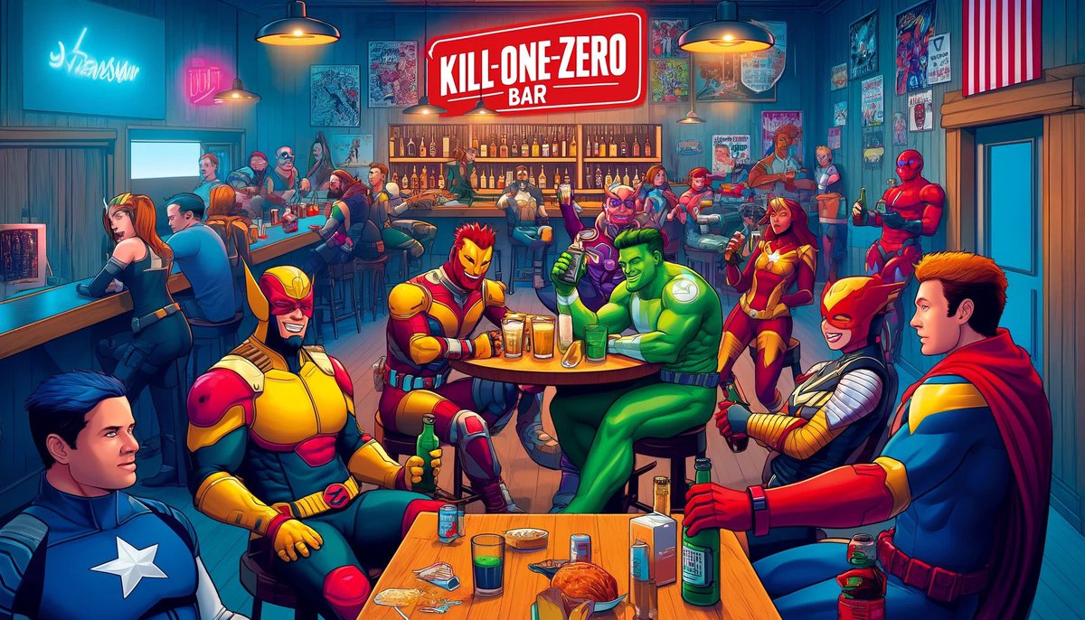 Mykoladoo's tweet photo. @Cobratate First comic themed characters #Meme Token  

#KillOneZero 
@killonezero 

https://t.co/nt4uWSIx9Z https://t.co/w3bR66T7pw