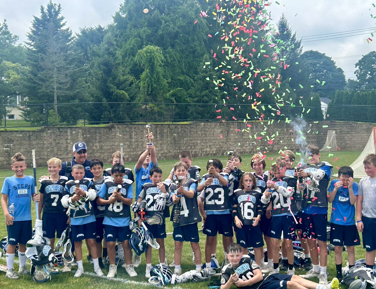 sknj86's tweet photo. Congrats to my son Sean and the STEPS ‘31 lax team on winning the NXT Tournament this weekend. Great way to finish up the season! @STEPSLacrosse https://t.co/Ad2M5yV6V2