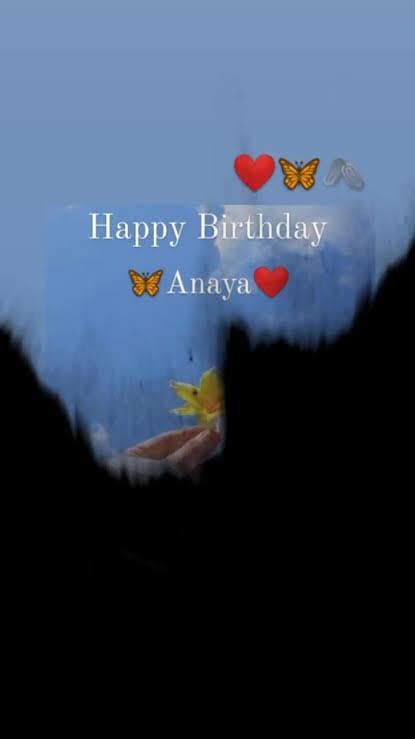 May each day of the coming year add more happiness in your life. Happy Birthday! 🤍✨ 
<a href="/anayyya__/">Anayyayayaaa</a>