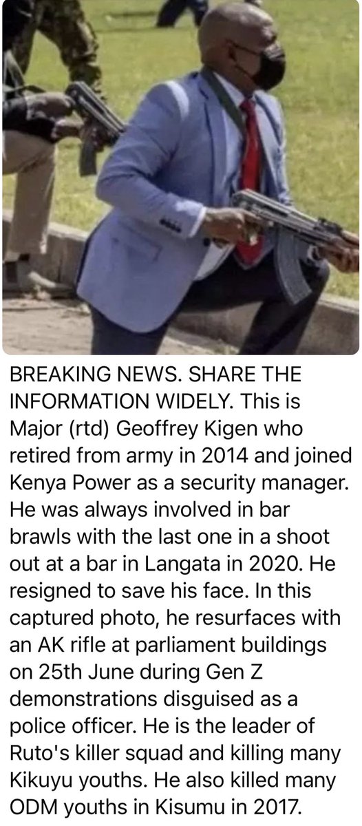 MigunaMiguna's tweet photo. The criminals were actually sent there by Zakayo ⁦@WilliamsRuto⁩ to cause mayhem, maim and murder. #RutoMustGo https://t.co/WhhSJg3kBQ