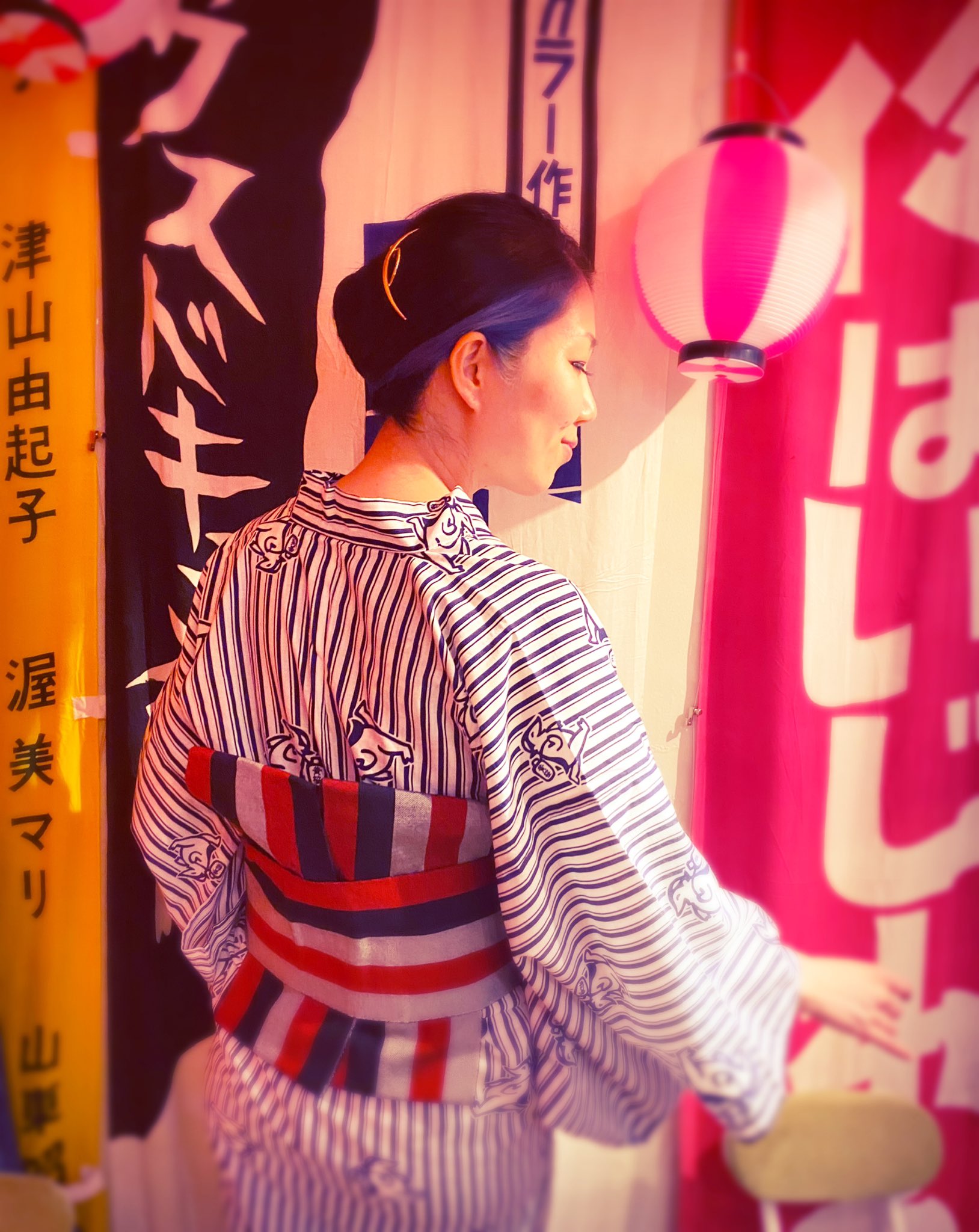 黄桜　浴衣　河童 路地うなじ on X: 