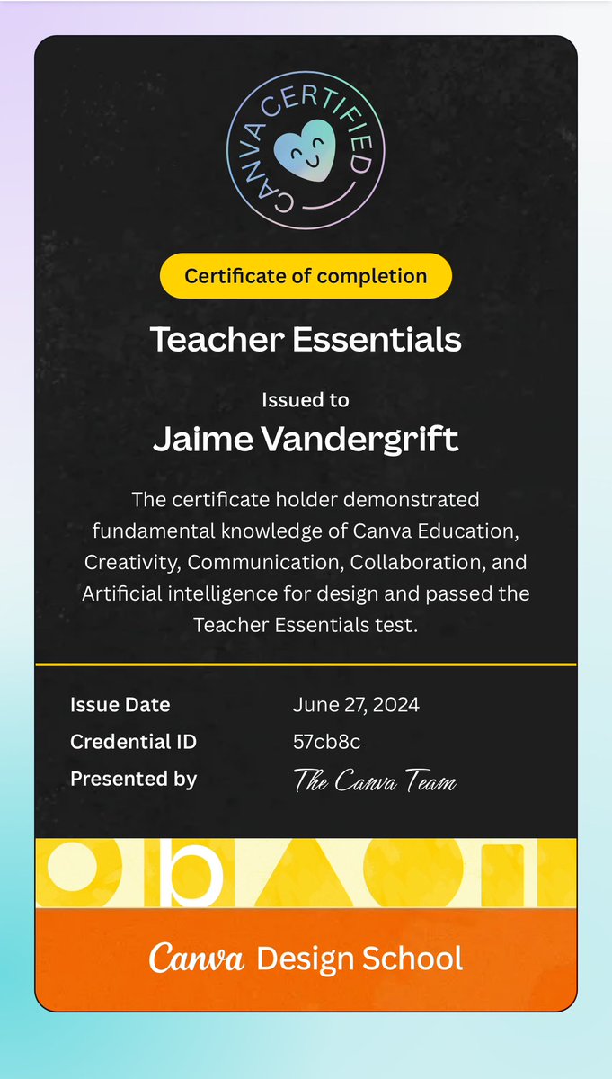 Jaime Vandergrift, Ed.S tweet media