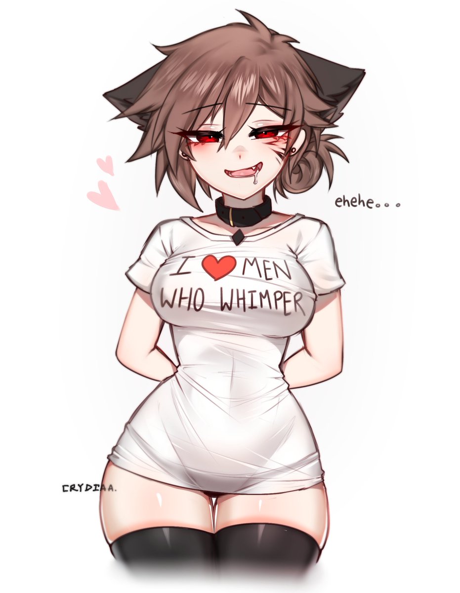she's barking at you...