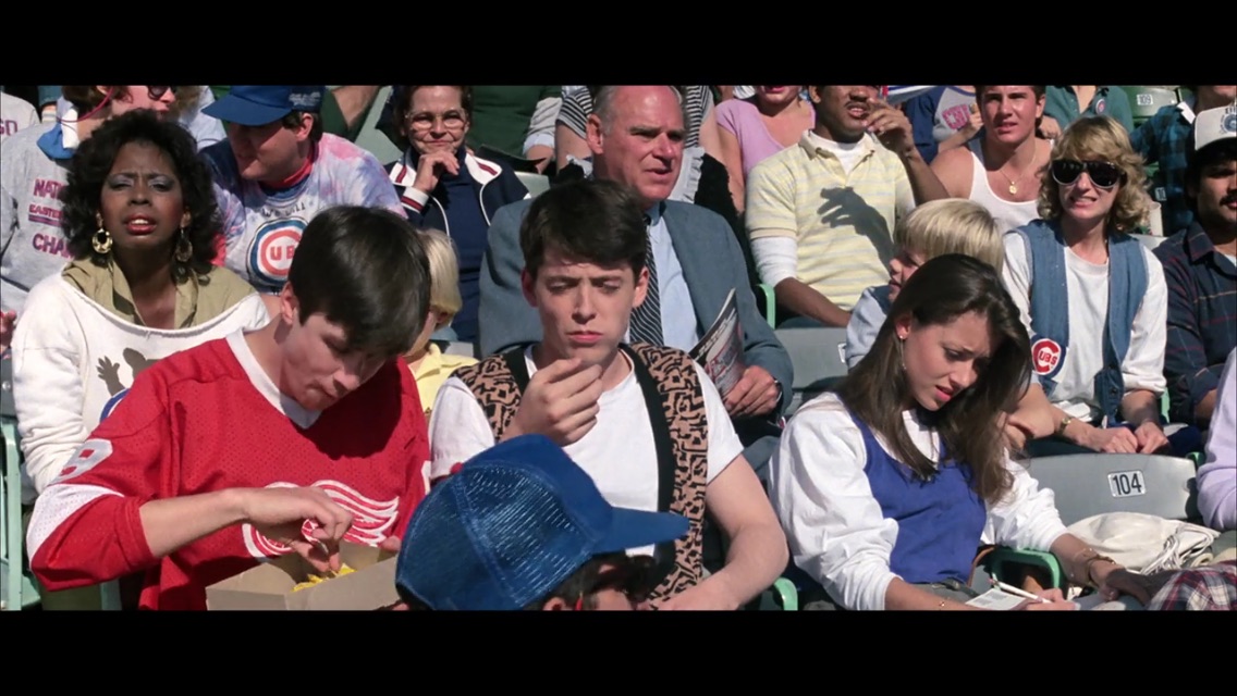 RichardERoeper's tweet image. Here's your reminder Sloane Peterson paid no mind to those two goofballs at the Cubs game because she was keeping score. 🎡⚾️🧢