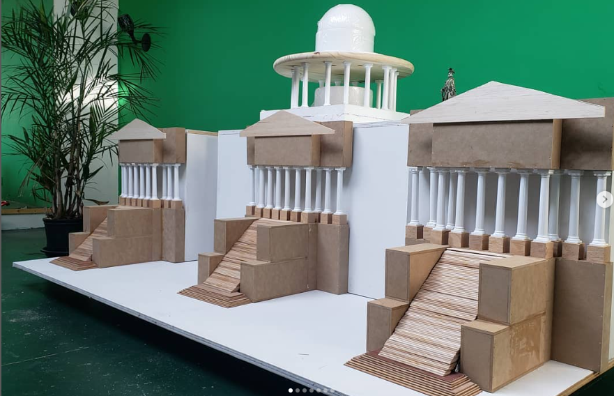LiveONE_TV's tweet photo. Building a Capitol Mouse took time and presented engineering challenges even before the rodents arrived.

#CapitolMouseHouse #F535 https://t.co/vMXCU9dSok