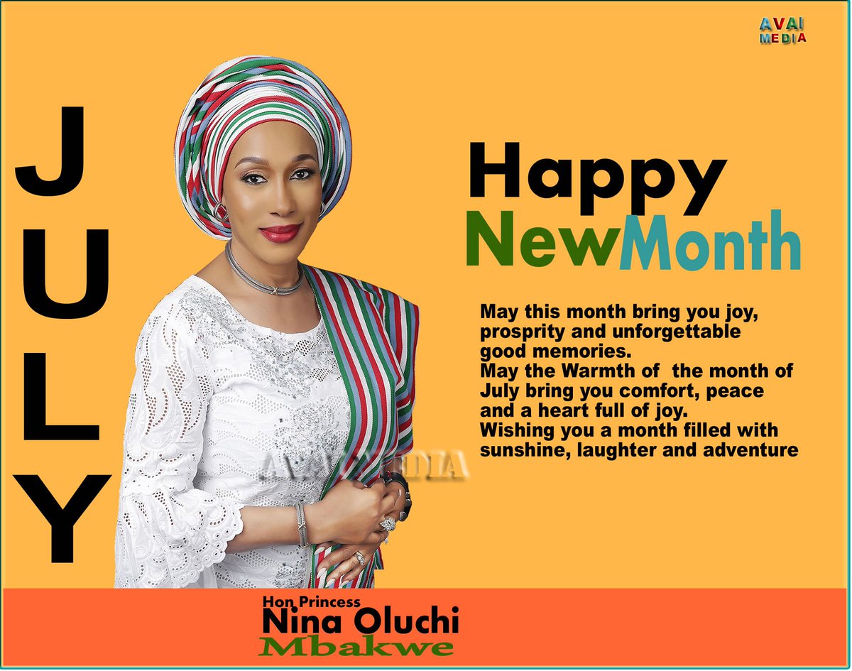 AbiaAvai's tweet photo. Happy New month of July https://t.co/wYbp2lT4bU