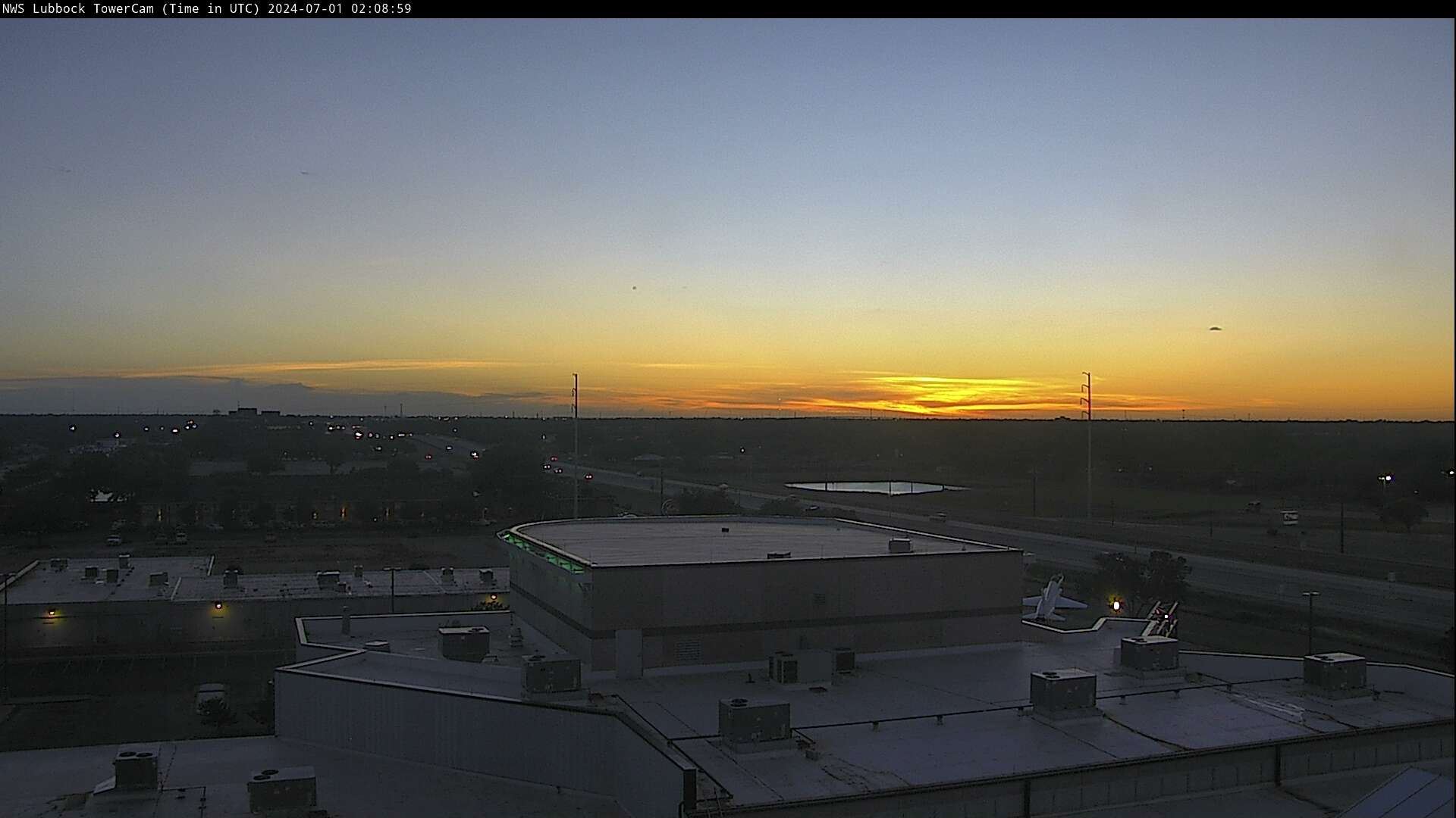 NWS Lubbock on X: &ldquo;The sun sets behind wispy cirrus clouds 