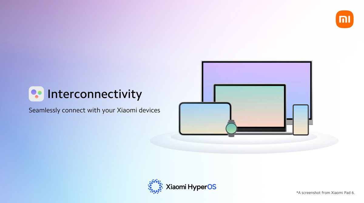 XiaomiHyperOS_'s tweet image. 📒Drag and drop files between phone and tablet to save time.
🎮Play videos or games on a larger screen.

#XiaomiHyperOS  significantly elevates your connected experience!

💡Tips: Settings --&amp;gt; More connectivity options --&amp;gt; Connected devices
#xiaomi #interconnectivity #miui