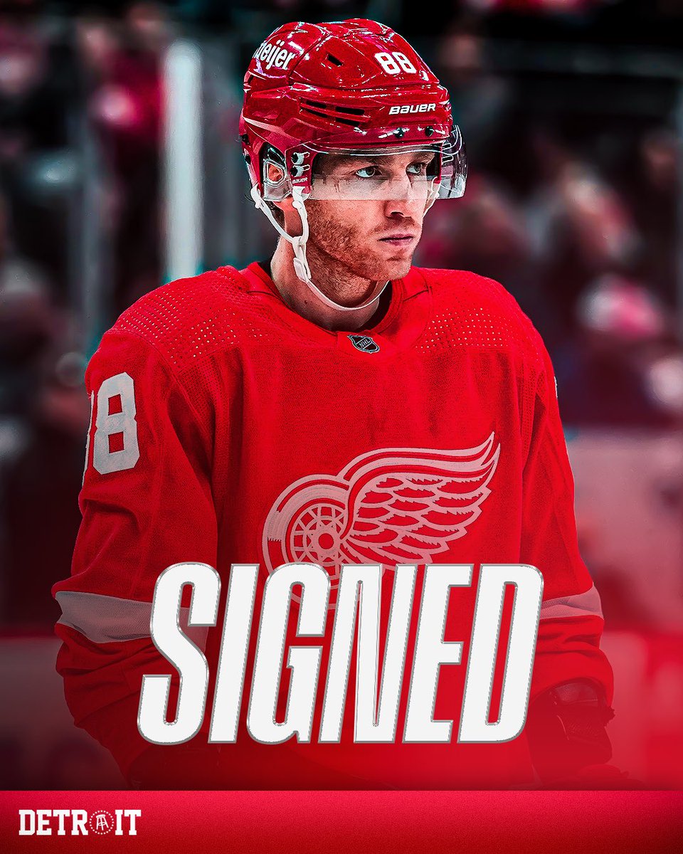 BSMotorCity's tweet photo. SHOWTIME. The Red Wings have signed Patrick Kane to a one-year contract extension, per the team.

LFG. https://t.co/yLurOA6jZR