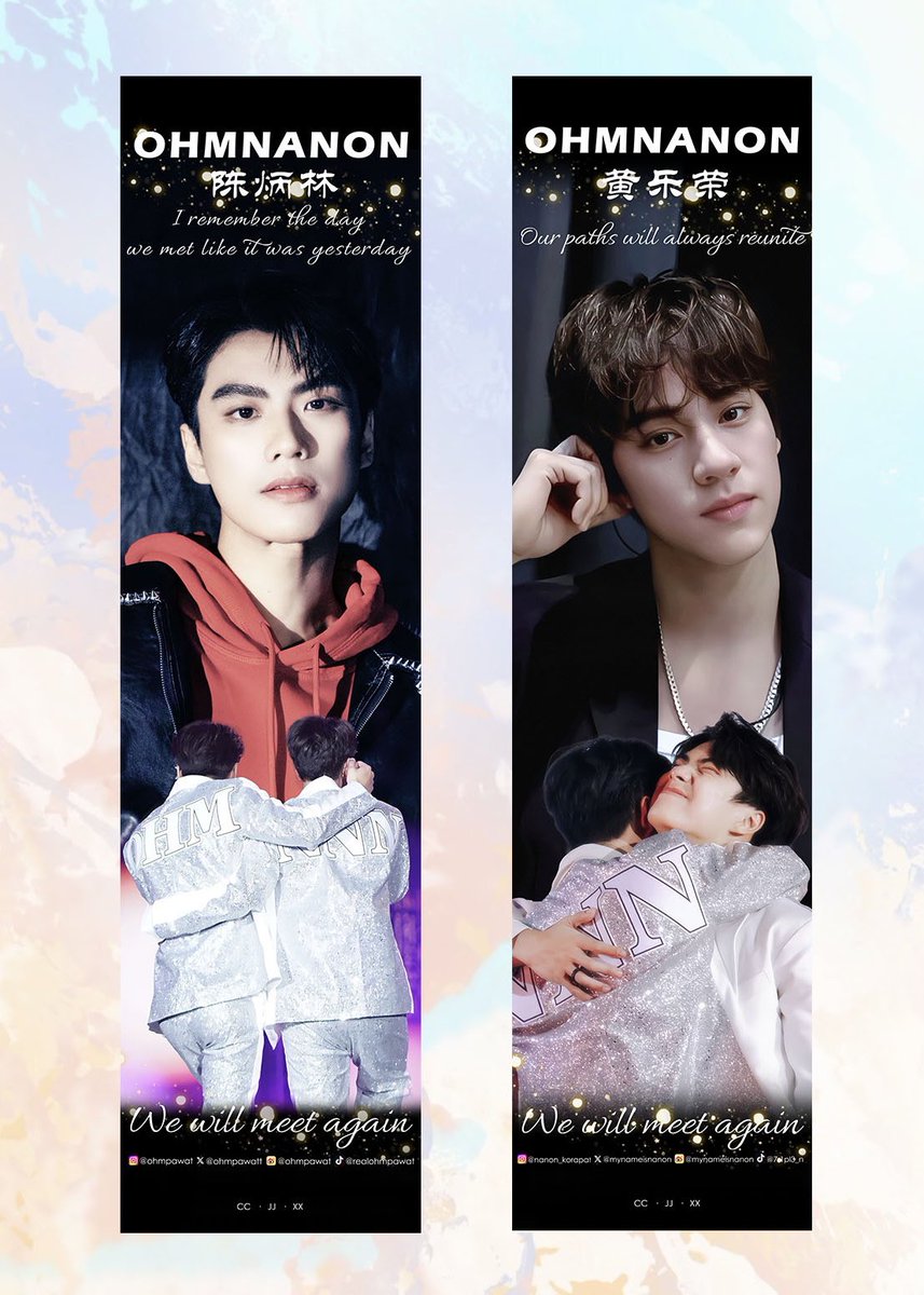 molliejas's tweet photo. 🏖️ OhmNanon Summer Support 🥂

Theme 1: We Will Meet Again❤️💚🧡💙
Date：1st July   —  ❓

📷 2022 ON Friend City &amp; 2023 LOL

All great memory for fans to remember~
Love and Support as always 🫶🏻

#ohmpawat 
#mynameisnanon 
#OhmNanon https://t.co/LTuJWMYh25