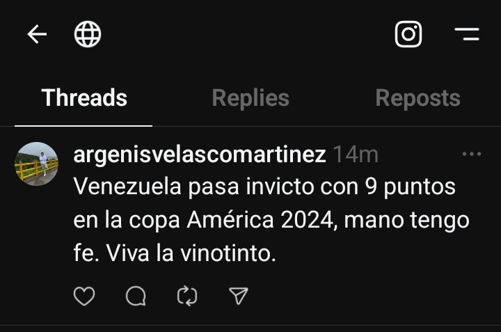 argenisvelascom's tweet photo. Argenisvelascomartinez en Threads follow me. https://t.co/6F0yxkoqe1