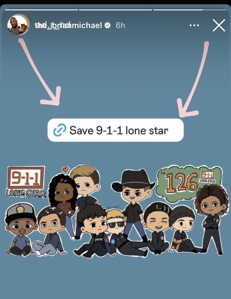 911TVNEWS's tweet photo. Brian has reshared a “Save 9-1-1: Lone Star” petition to his Instagram story. #911LoneStar 

You can sign it here: https://t.co/GBJqLWCwkb https://t.co/IyqvgqgkJN