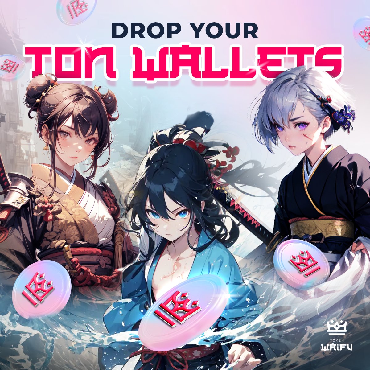 Early birds, we’ve got those #Airdrop 🪂 goodies
Each of you gets 100 $TWAI (could be worth $10) 👀  

Drop your #TON wallet below 👇 
🧡 &amp; 🔁 + Follow <a href="/TokenWaifuChan/">Token Waifu</a> 🔔  

📅 Entries close on Jul 15. No entry limit! 🔥  

#TokenWaifu #TWAI #Giveaway #CryptoAirdrop #AirdropAlert