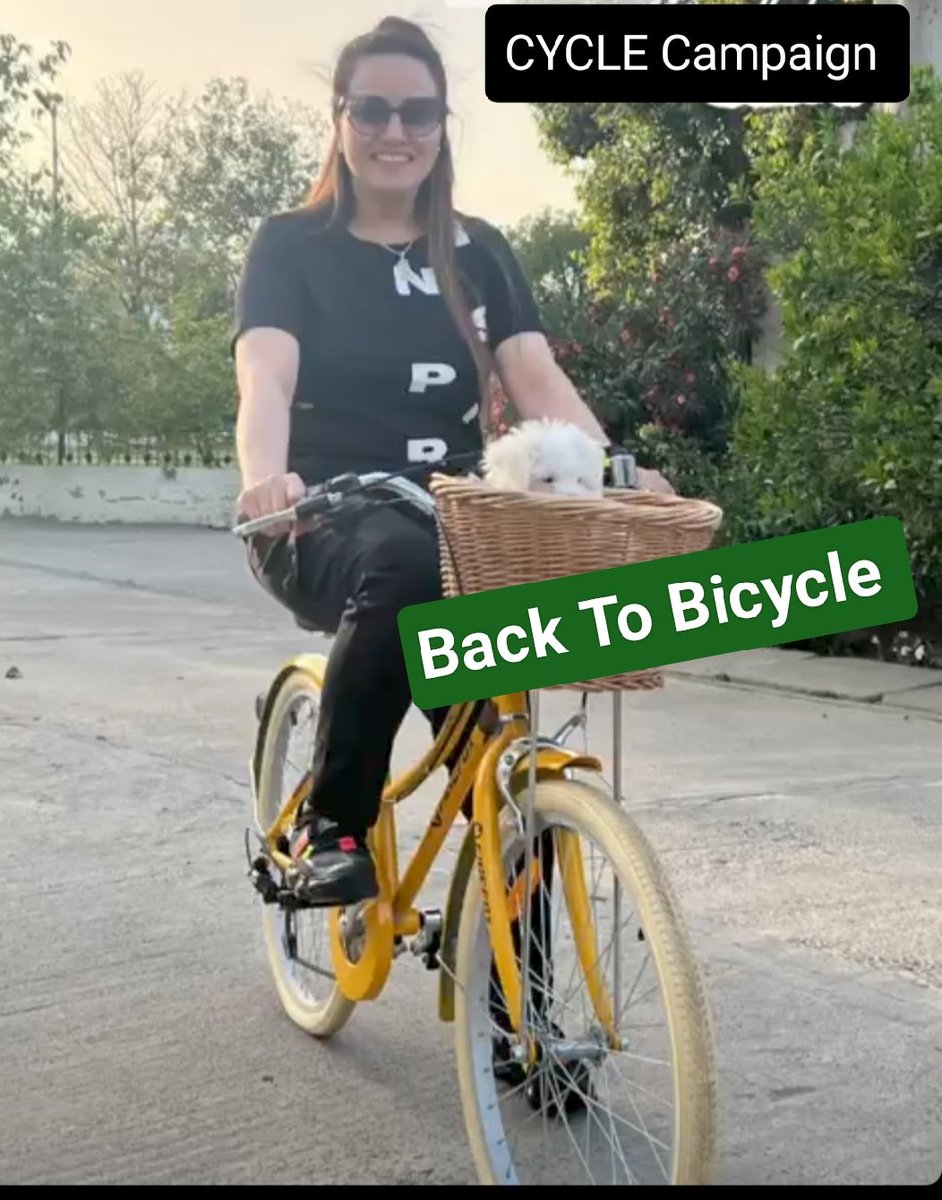 pawanba96332506's tweet photo. Everyone want a healthy life, Saint Dr MSG Insan started the CYCLE Campaign for humanity, under which people took a pledge to cycle to cover short distances. This campaign will reduce air pollution, which is very much needed for everyone's health.
#BackToBicycle
#MondayMotivation https://t.co/hzcU6bmVhp