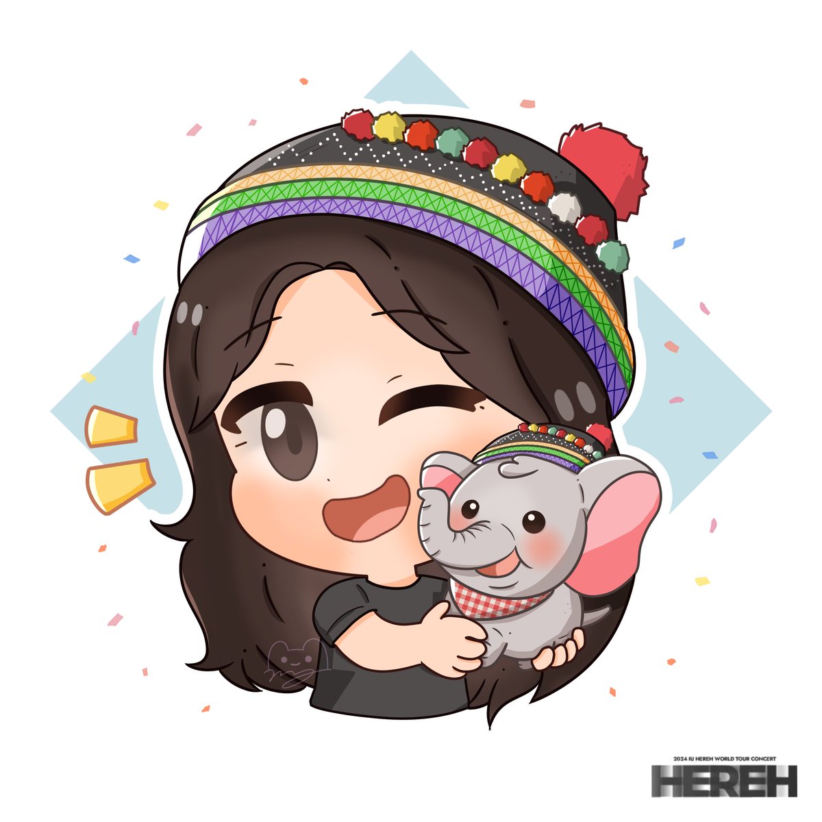 Name a better mother and son duo than IU &amp; Taebang 🐘🥹

#IU #아이유 #HEREH #HEREH_WORLD_TOUR_IN_BKK