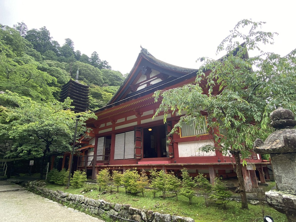 vasikarada's tweet photo. 談山神社の秘仏如意輪観音像を拝観させていただきました
元寺院の神社に残った唯一の仏像で

藤原鎌足公の長男定恵和尚が唐から持ち帰られた尊像で
室町時代に模して作られた二代目で

右足の甲には信者の身代わりとなったと言われる傷が残っており
足腰や膝の病に霊験新たかな観音様と言われています https://t.co/zOBz4NH7Ni