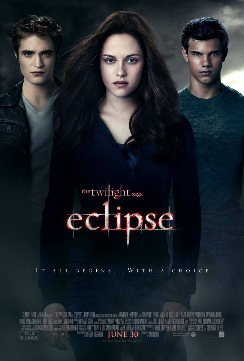 FilmNewsNos's tweet image. 🎬MOVIE HISTORY: 14 years ago today, June 30, 2010, the movie ‘The Twilight Saga: Eclipse’ opened in theaters!

#KristenStewart #RobertPattinson #TaylorLautner @peterfacinelli @reasereaser @AshleyMGreene @kellanlutz @NikkiReed_I_Am @JacksonRathbone #BillyBurke @BryceDHoward