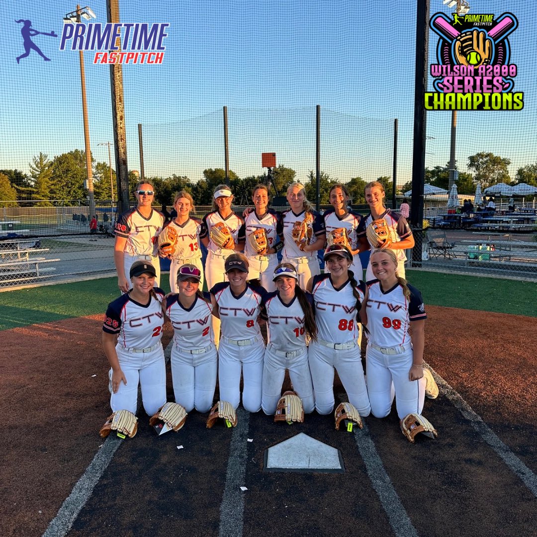 𝐏𝐫𝐢𝐦𝐞𝐭𝐢𝐦𝐞 𝐖𝐢𝐥𝐬𝐨𝐧 𝐀𝟐𝟎𝟎𝟎 𝐒𝐞𝐫𝐢𝐞𝐬
14u Champions - CTW Premier Pupillo