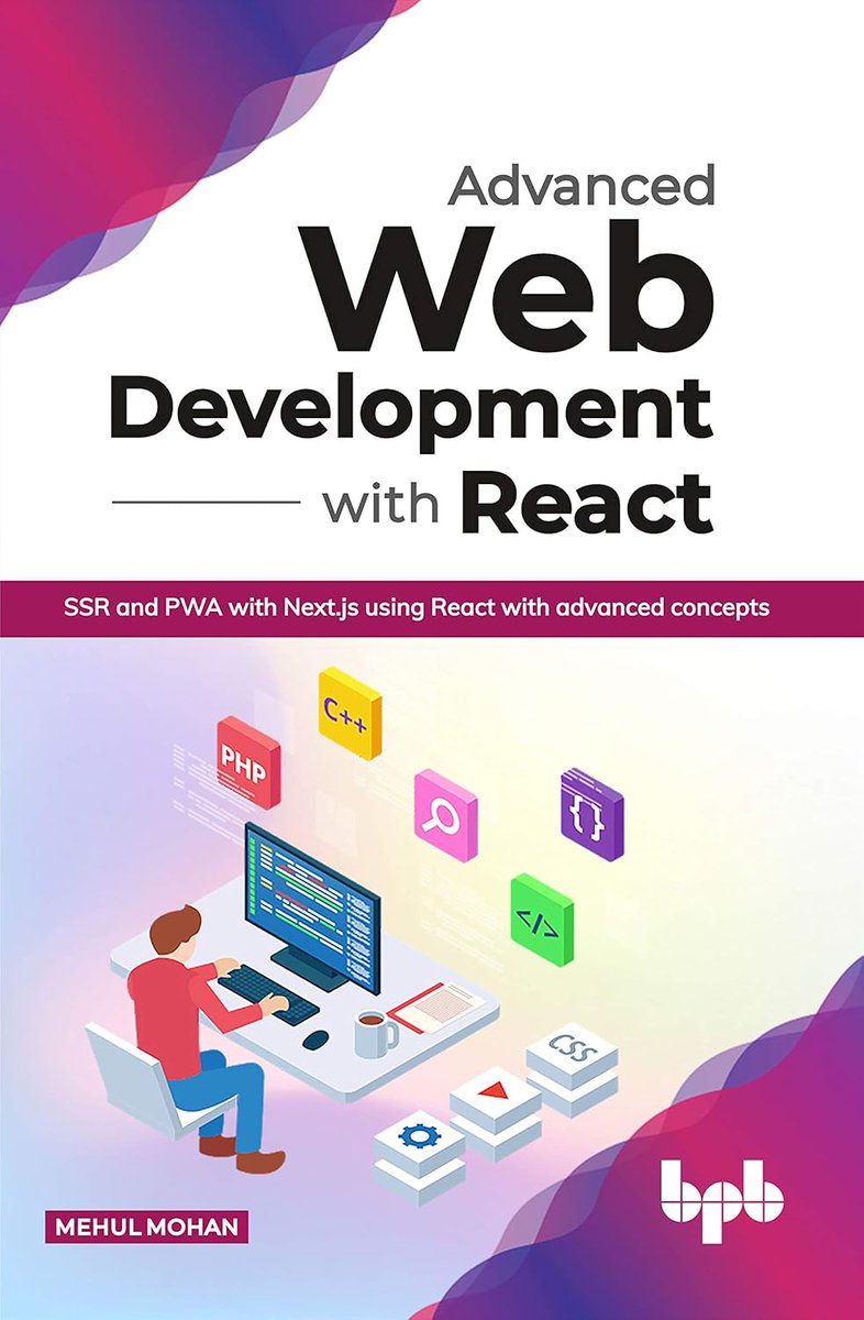 Advanced Web Development with React: SSR and PWA with Next.js using React with advanced concepts (English Edition) amzn.to/3WfajUt

#nextjs #react #reactjs #js