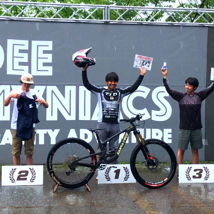 輪娯館サポートライダー 幾田悠雅選手 6/16DHS岩岳優勝🥇 6/23DEE