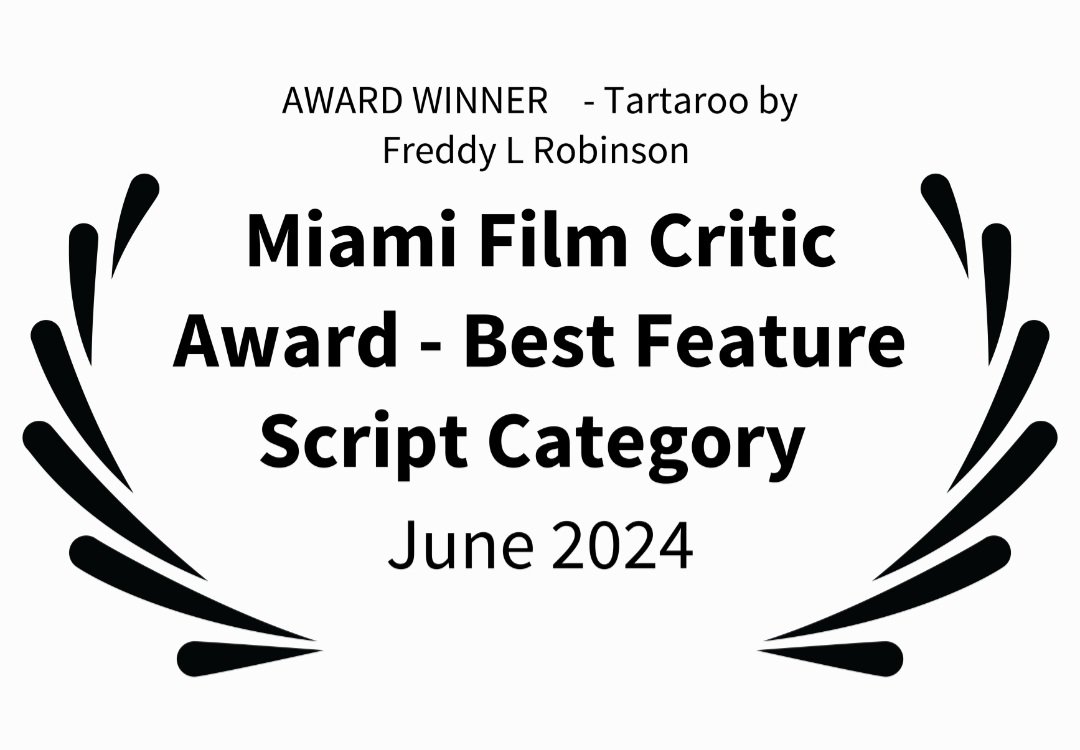 FreddyLRobinso7's tweet image. Thanks so much to Miami Film Critic Award for the award and honor! 😃🙏🏾💯🏆
#filmfestival #featurescript #screenplay #freddylrobinson #therealfreddylrobinson #Tartaroo #crimethriller #paranormal #psychological #Miami #filmfreeway #miamifilmcriticaward #MiamiFL #awardwinner