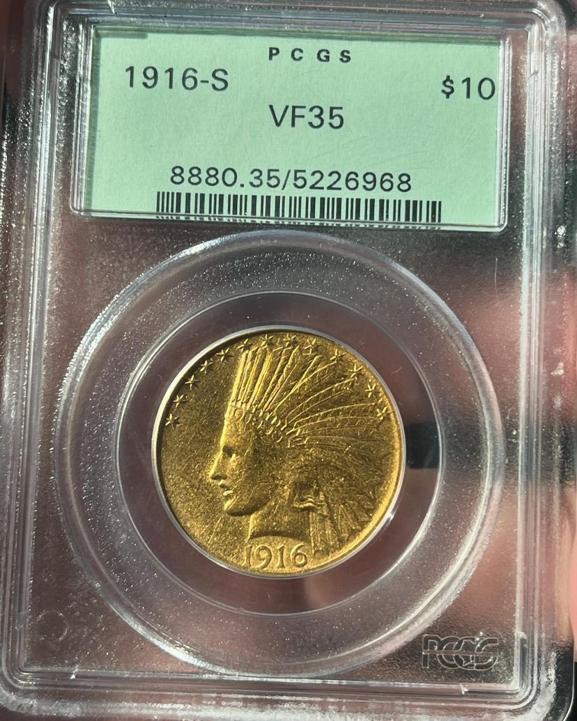 silverandgoldbu's tweet photo. Tougher S mint $10 Vf35 ogh 1400 shipped
#goldcoin #coin 
#silver #silverjewelry #silverforsale #coin #usasilver #europeansilver #coinforeveryone #coinbase #coincollecting #coinforsale #californiasilver #bara #numeristics https://t.co/lW0URIeNmi
