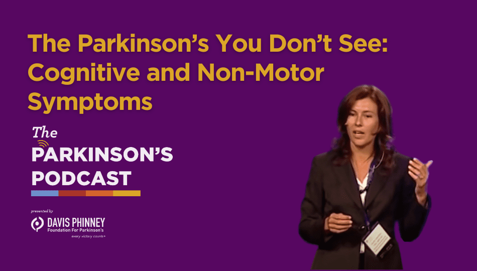 DavisPhinneyFND's tweet image. In this #podcast episode, Dr. Joanne Hamilton of Advanced Neurobehavioral Health, delves into the non-motor and cognitive symptoms of #Parkinsons and provides practical strategies for #symptom management.

Listen here: bit.ly/3XJNw47