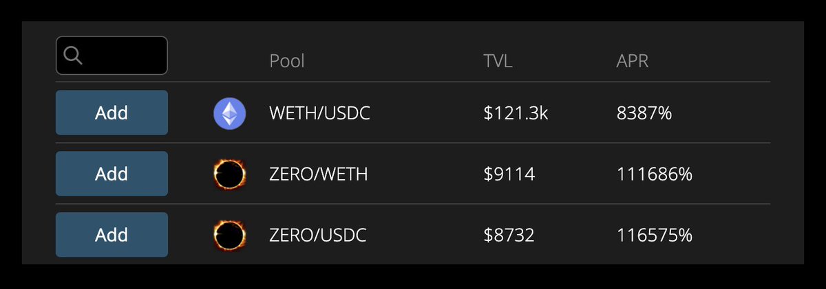 Zero DEX tweet media