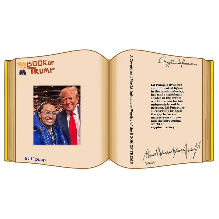 theBook_OfTrump's tweet photo. Check out $BOT - the memecoin with the power to thrive even while you sleep! Backed by the Book of Trump, capturing historical moments in raw, unaltered images. Join the revolution and see why early supporters are in for a monumental journey. [Learn more](https://t.co/HYM5NOFkNg) #MAGA #BookOfTrump #BOT