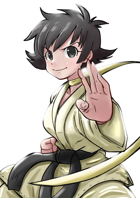 #まこと生誕祭7月1日はストリートファイターのまことの誕生日!勝負じゃー!( ੭˙ᗜ˙)੭#レトロコンシューマー愛好会イラスト部 #ストリートファイター #格ゲーキャラ描こうぜ 
