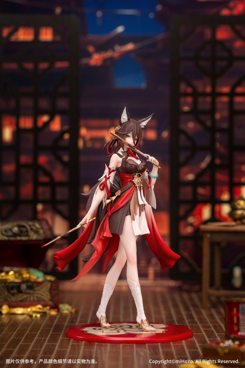 gashapons's tweet photo. Exciting news for "Honkai: Star Rail" players and collectors! 🦊✨ Myethos introduces Tingyun to their Gift+ figure series—an elegant portrayal capturing every detail from her graceful smile to her intricate outfit layers. Don't miss out! #HonkaiStarRail #Tingyun #Collectibles https://t.co/xMApMCVrAh