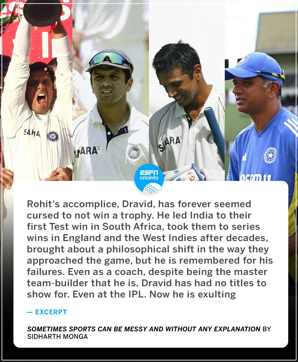 cricinfo's tweet photo. "India didn't have the perfect team. They have made it perfect"

Sid Monga writes ✍ https://t.co/xq5INvBy6s #T20WorldCup #SAvIND https://t.co/Bi5MMhV4n6