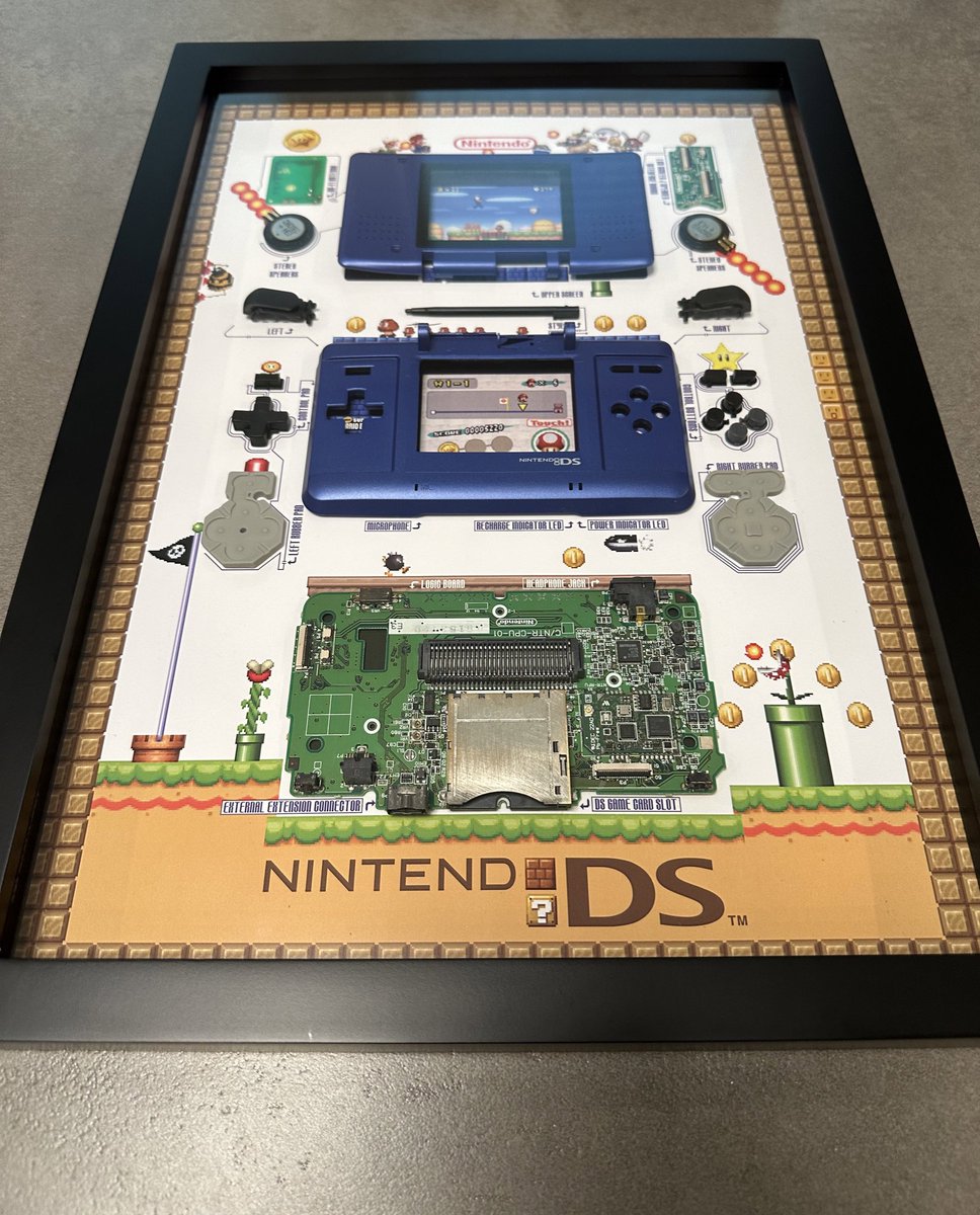 KJAKITV's tweet image. やっと来ました🎉
ガジェットウォールインテリア✨
今回はマリオが可愛かったのと、小さい頃ずっとDSをしていたので、これにしました🤩
次はiPhoneかPSPどっちにしようか迷ってる😚
#GRIDSTUDIO #ガジェット　#インテリア