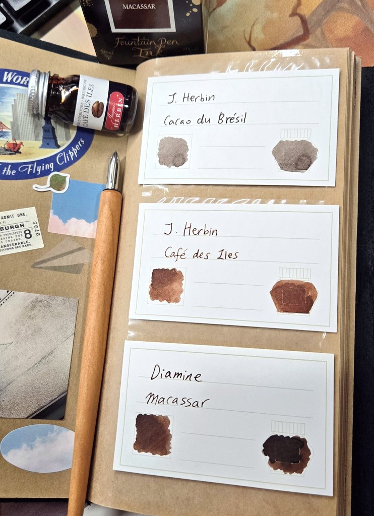 irianvaleira's tweet image. #fountainpen
#fountainpenink
#jherbin
#diamine