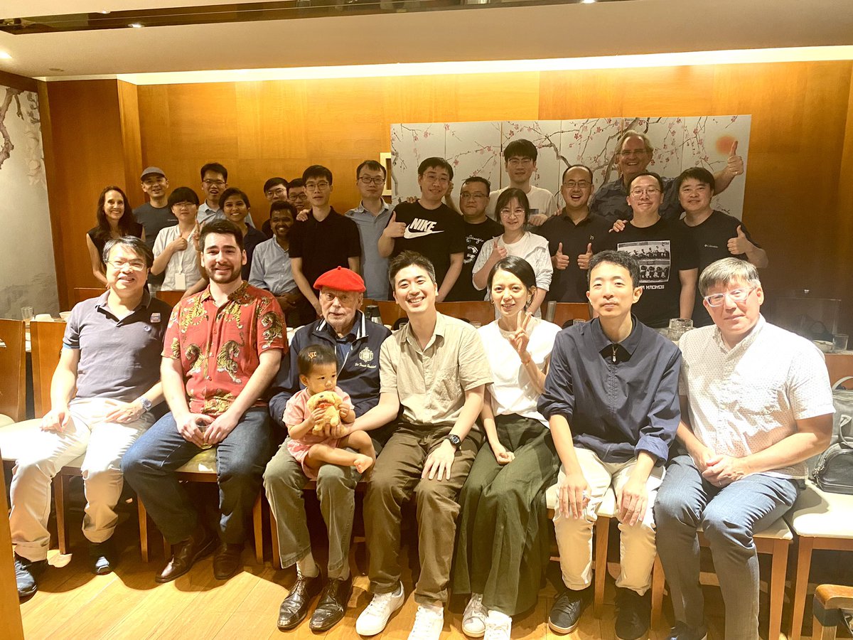 Fraser Stoddart (@sirfrasersays) on Twitter photo My research group joined me in hosting Erik Sorensen (<a href="/sorensen_group/">Sorensen Family</a>), Aspen Chen (<a href="/xychenchem/">Aspen Chen</a>), Jay Siegel, Kim Baldridge, Ken Leung & Chris Lee to a Korean BBQ dinner. It was a memorable evening talking about the contributions of chemists, past, present and future, to science. My research group joined me in hosting Erik Sorensen (<a href="/sorensen_group/">Sorensen Family</a>), Aspen Chen (<a href="/xychenchem/">Aspen Chen</a>), Jay Siegel, Kim Baldridge, Ken Leung & Chris Lee to a Korean BBQ dinner. It was a memorable evening talking about the contributions of chemists, past, present and future, to science.