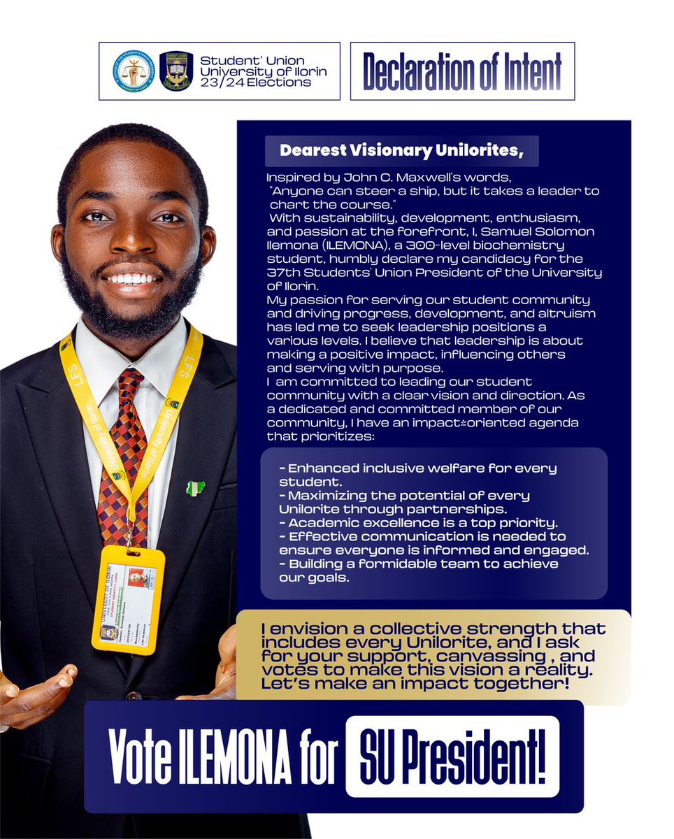 ILEMONA_BGI's tweet photo. My Dearest Visionary Unilorites.
Let's make impact together. https://t.co/O7DcxdXRC0