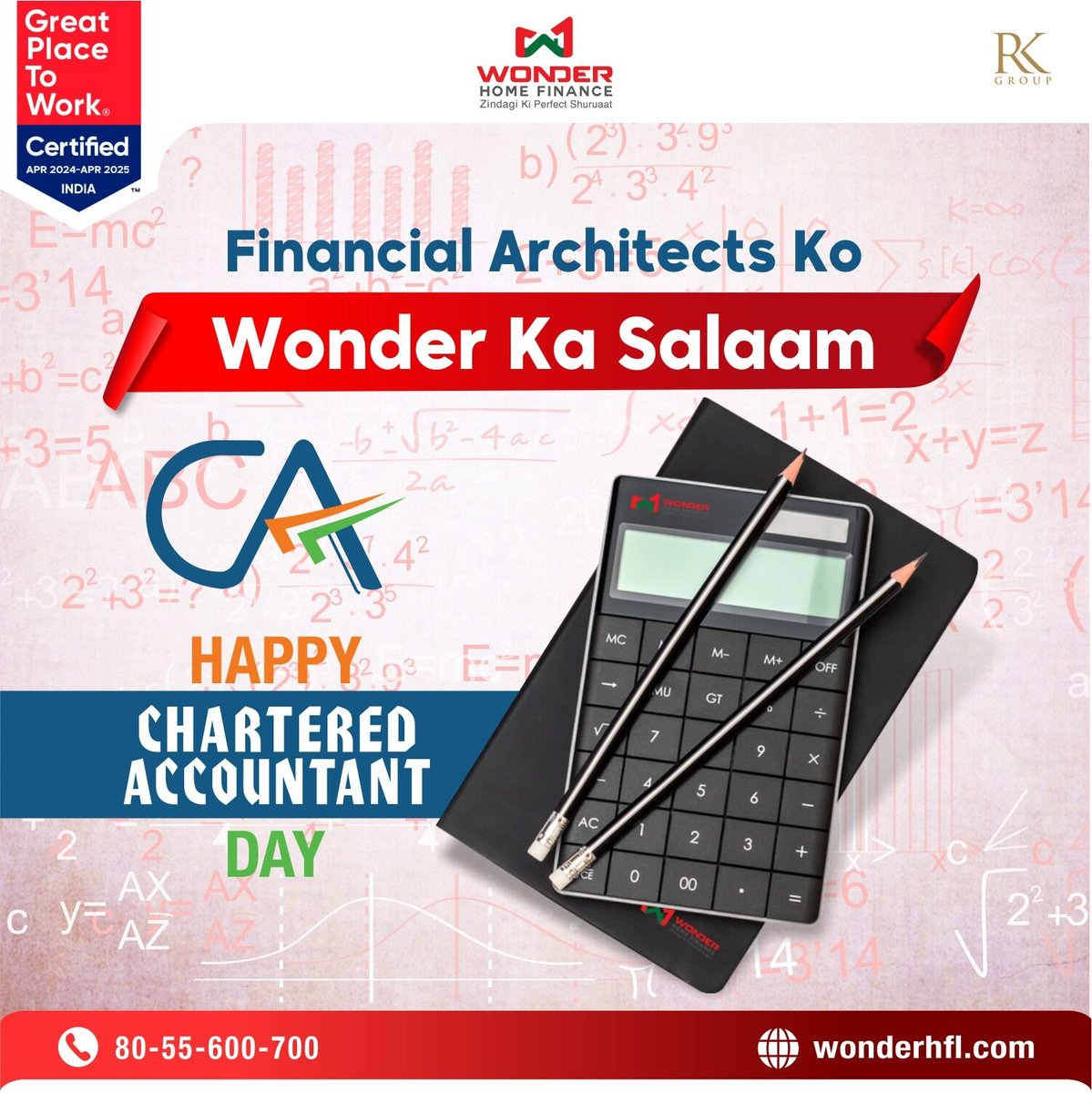 wonderhfl's tweet photo. Salute to the financial experts who help make homeownership a reality! Happy #CADay from the team at Wonder Home Finance. #FinancialWizards 

#homeloan #homefinance #affordablehousing #indianhomes #wonderhomefinance #wonderhomecares #30yearsofwonder #30yearsoftrust https://t.co/SUbJSWOf39