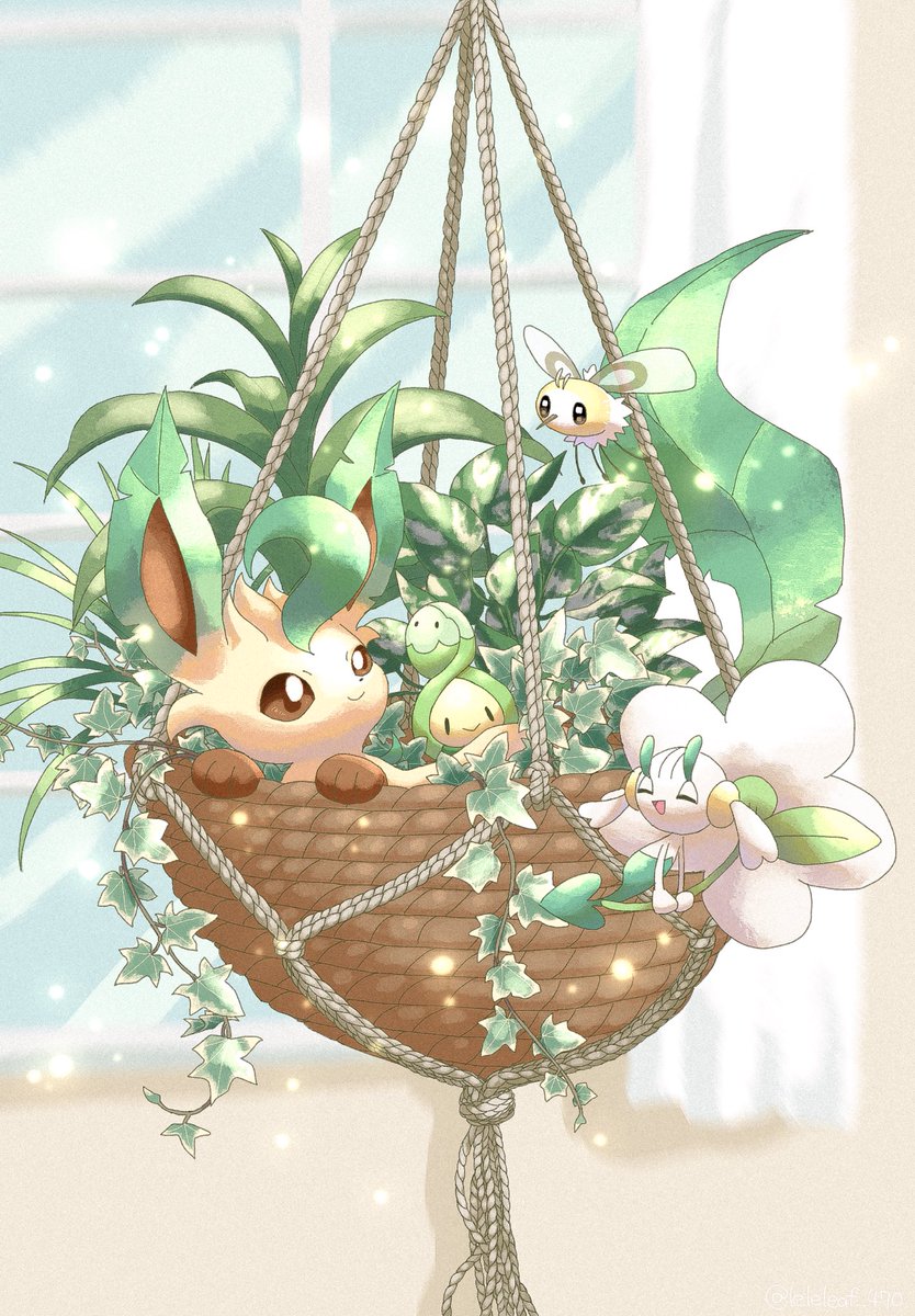 リーフィアと仲間たち