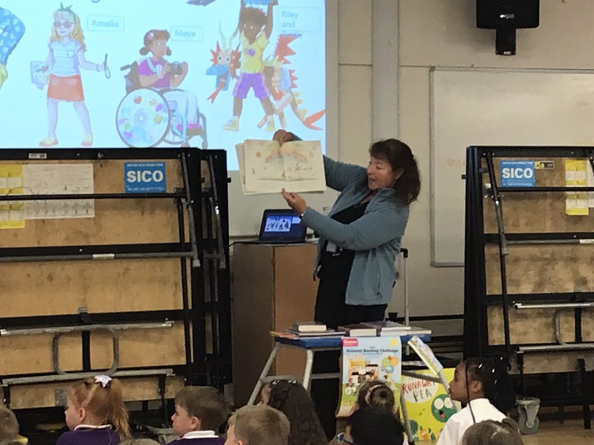 ourladyqop's tweet photo. A big thank you to the staff at @TheHiveWorcs for joining us this morning to share this year’s Summer Reading Challenge ☀️ 📚 We can’t wait to see to all the summer reads! #OLQPReading https://t.co/Ke7GYZLGT4